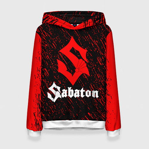 Женская толстовка Sabaton / 3D-Белый – фото 1