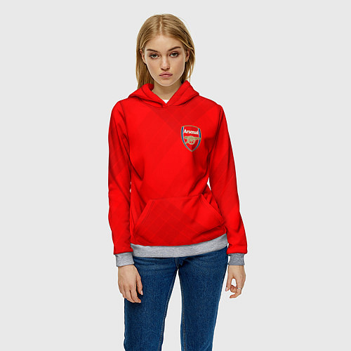 Женская толстовка ARSENAL / 3D-Меланж – фото 3