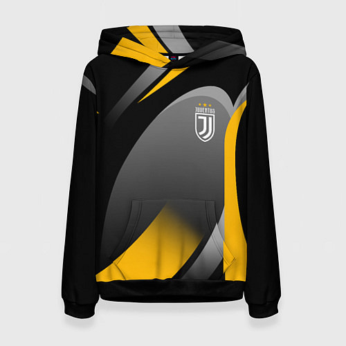 Женская толстовка Juventus Uniform / 3D-Черный – фото 1