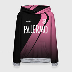 Толстовка-худи женская PALERMO FC, цвет: 3D-меланж