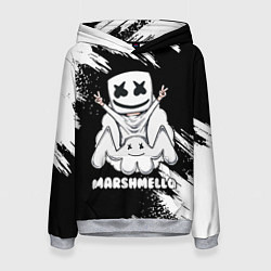 Толстовка-худи женская MARSHMELLO, цвет: 3D-меланж