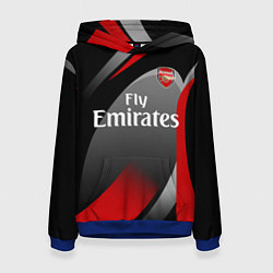 Толстовка-худи женская ARSENAL UNIFORM, цвет: 3D-синий