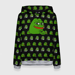 Женская толстовка Frog Pepe