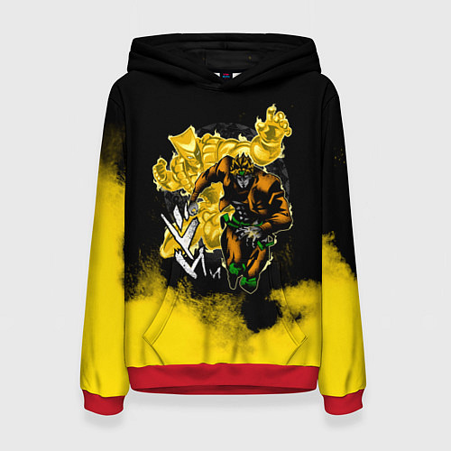 Женская толстовка JoJo Bizarre Adventure / 3D-Красный – фото 1