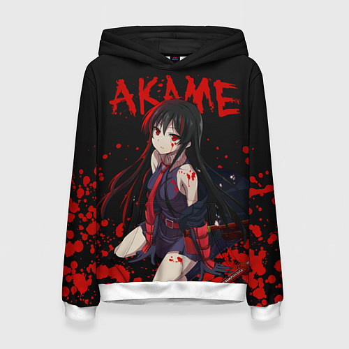 Женская толстовка Убийца Акаме / 3D-Белый – фото 1
