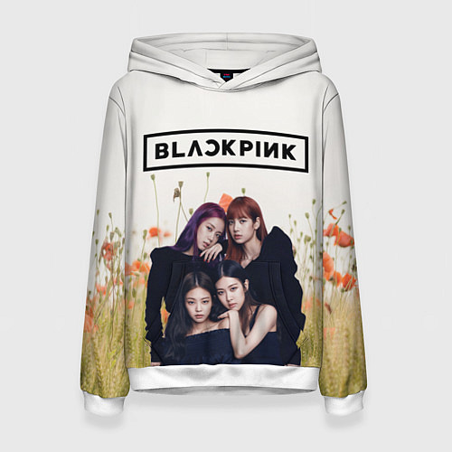 Женская толстовка BlackPink / 3D-Белый – фото 1