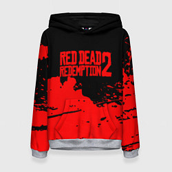 Толстовка-худи женская RED DEAD REDEMPTION 2, цвет: 3D-меланж