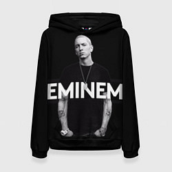 Толстовка-худи женская EMINEM, цвет: 3D-черный