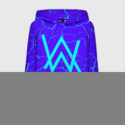 Толстовка-худи женская ALAN WALKER АЛАН УОКЕР, цвет: 3D-красный