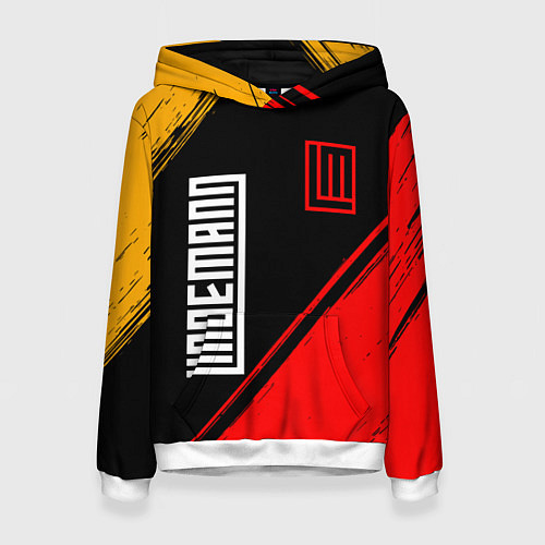 Женская толстовка LINDEMANN ЛИНДЕМАНН / 3D-Белый – фото 1