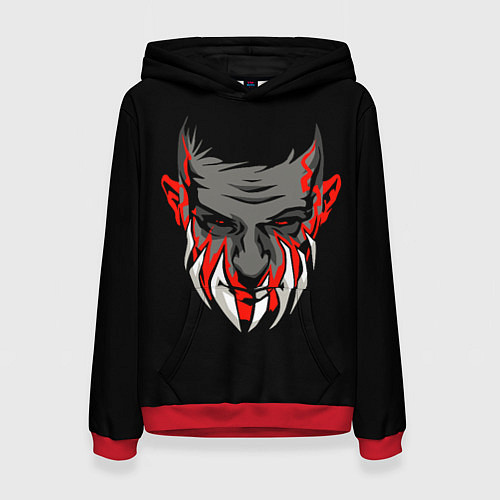 Женская толстовка Finn Balor / 3D-Красный – фото 1