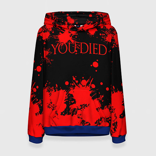 Женская толстовка DARK SOULS / 3D-Синий – фото 1