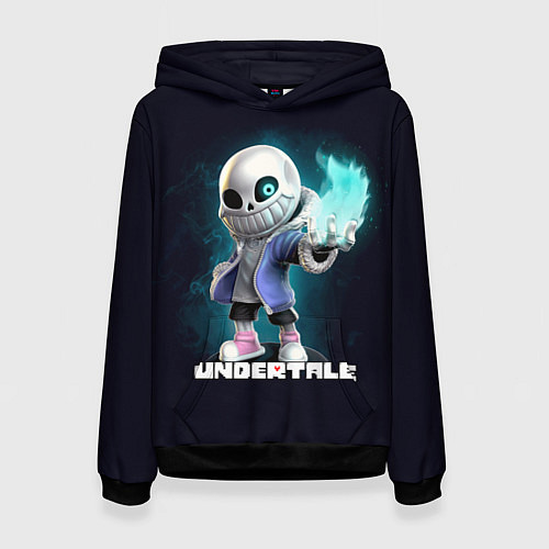 Женская толстовка UNDERTALE / 3D-Черный – фото 1