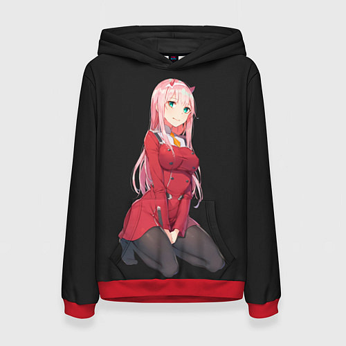 Женская толстовка ZeroTwo Darling in the Franx / 3D-Красный – фото 1