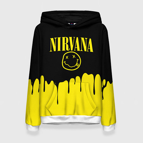 Женская толстовка Nirvana / 3D-Белый – фото 1