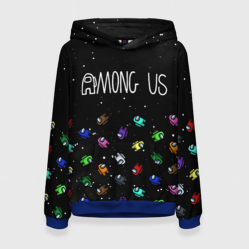 Женская толстовка AMONG US / 3D-Синий – фото 1