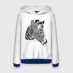 Женская толстовка Zebra