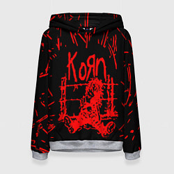 Женская толстовка Korn