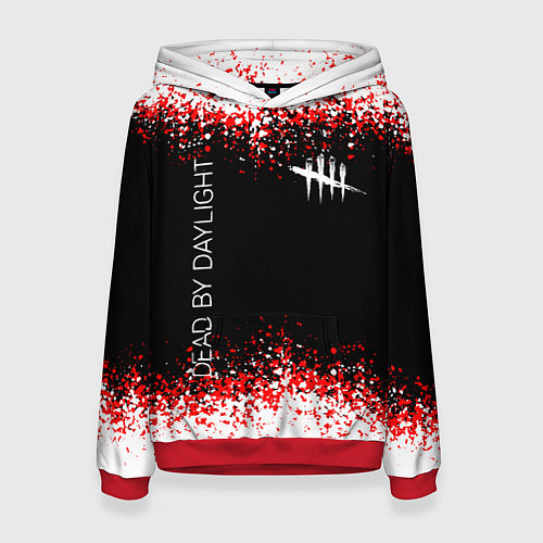 Женская толстовка Dead by Daylight / 3D-Красный – фото 1