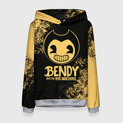 Толстовка-худи женская Bendy And The Ink Machine, цвет: 3D-меланж