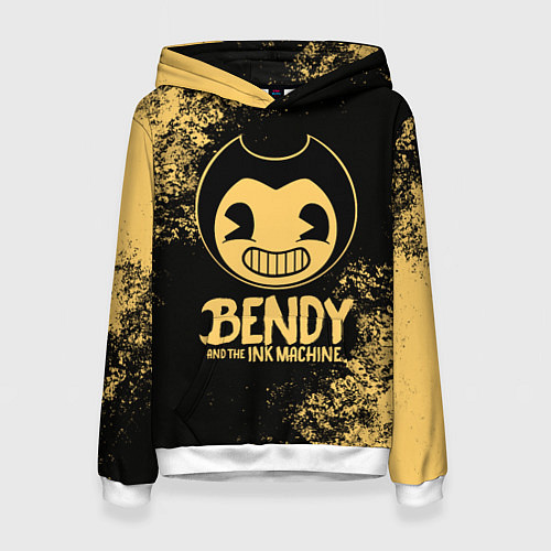 Женская толстовка Bendy And The Ink Machine / 3D-Белый – фото 1