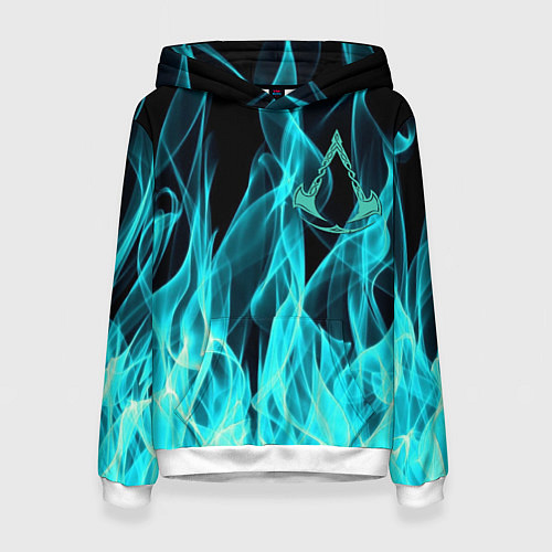 Женская толстовка ASSASSINS CREED VALHALLA / 3D-Белый – фото 1