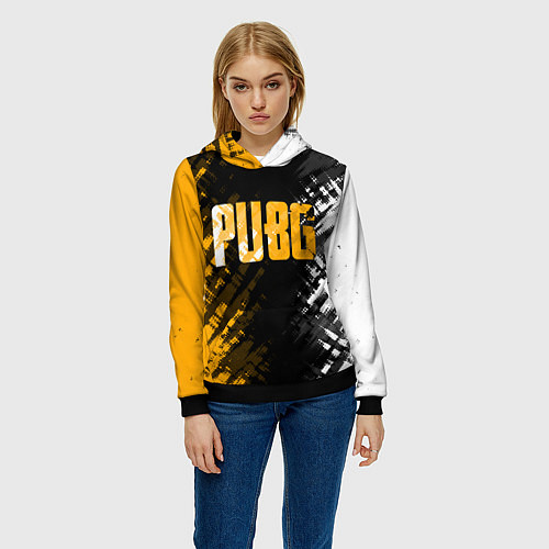 Женская толстовка PUBG / 3D-Черный – фото 3