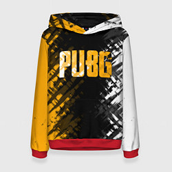 Толстовка-худи женская PUBG, цвет: 3D-красный