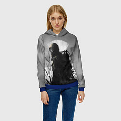 Толстовка-худи женская СТАЛКЕР 2, цвет: 3D-синий — фото 2