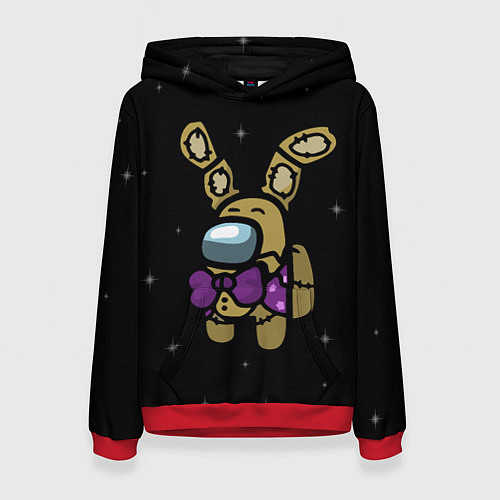 Женская толстовка AMONG US / 3D-Красный – фото 1