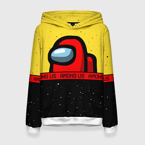 Женская толстовка AMONG US Амонг Ас / 3D-Белый – фото 1