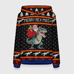 Женская толстовка Merry Rex-mas