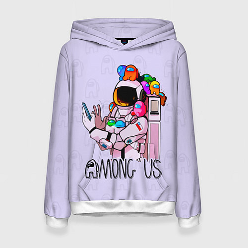 Женская толстовка Among Us / 3D-Белый – фото 1