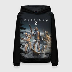 Толстовка-худи женская Destiny 2 : Beyond Light, цвет: 3D-черный