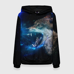 Женская толстовка Волчара Юморит