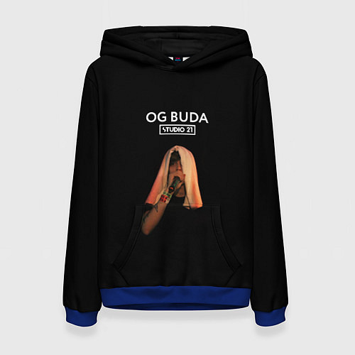 Женская толстовка OG Buda / 3D-Синий – фото 1