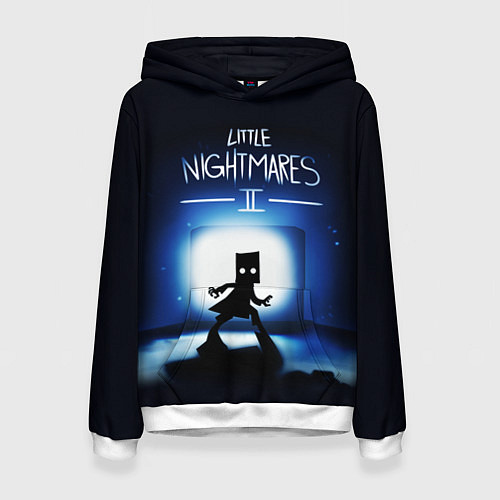 Женская толстовка Little Nightmares 2 МОНО / 3D-Белый – фото 1