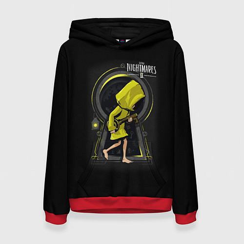 Женская толстовка Little Nightmares 2 замок / 3D-Красный – фото 1