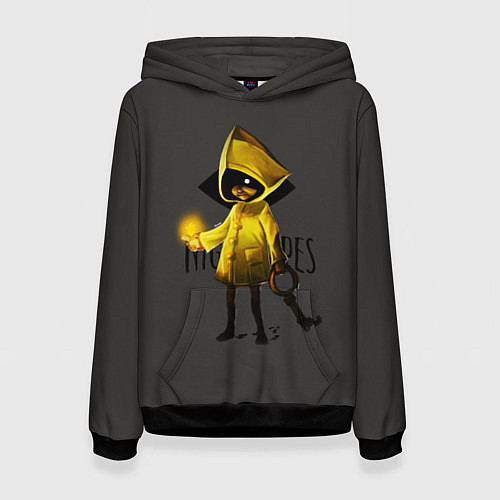 Женская толстовка Шестая с ключом / 3D-Черный – фото 1