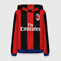 Толстовка-худи женская Шевченко, цвет: 3D-синий