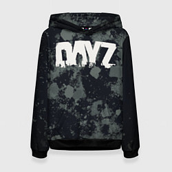 Толстовка-худи женская DayZ Mud logo, цвет: 3D-черный