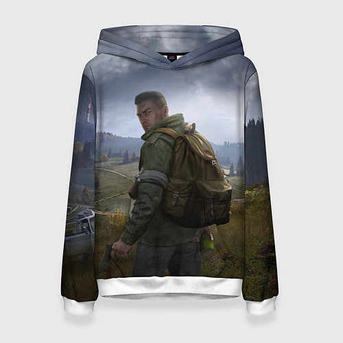 Женская толстовка DAYZ POSTER ДЕЙЗИ ПОСТЕР Z / 3D-Белый – фото 1