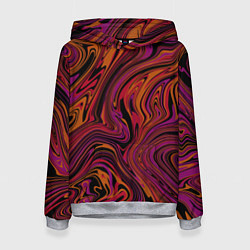 Женская толстовка Purple abstract
