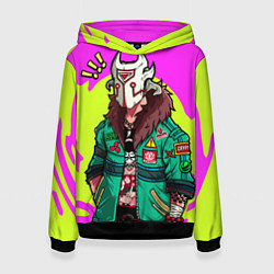 Толстовка-худи женская Джагер Dota 2, цвет: 3D-черный