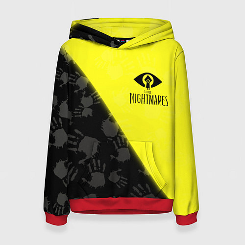 Женская толстовка Little Nightmares / 3D-Красный – фото 1