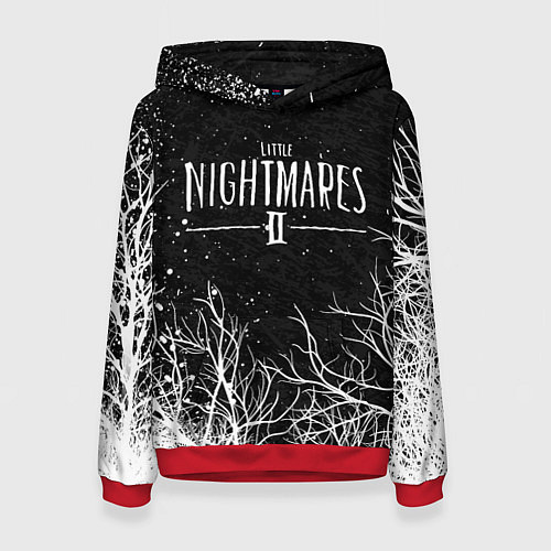 Женская толстовка LITTLE NIGHTMARES ЛЕС / 3D-Красный – фото 1