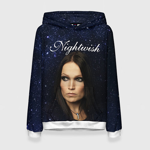 Женская толстовка Nightwish Tarja Turunen Z / 3D-Белый – фото 1