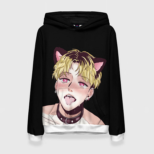 Женская толстовка АхегаоAhegao О Чан У / 3D-Белый – фото 1