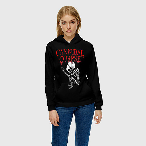 Женская толстовка Cannibal Corpse 1 / 3D-Черный – фото 3
