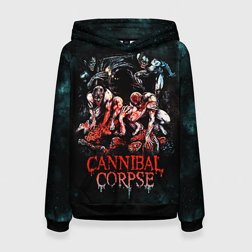 Женская толстовка Cannibal Corpse / 3D-Черный – фото 1